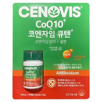  세노비스 코큐텐플러스 600MG X 60캡슐