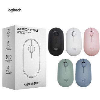 Logitech 로지텍  M350 페블 블루투스 무선 마우스 무소음