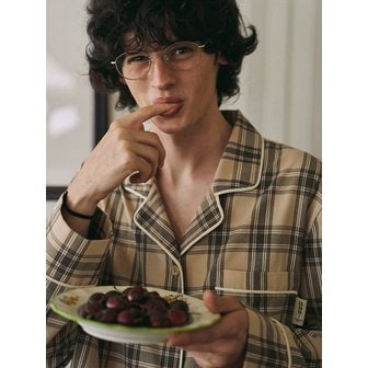 울랄라 벤자민 긴팔 남성페어 베이지 (30수)