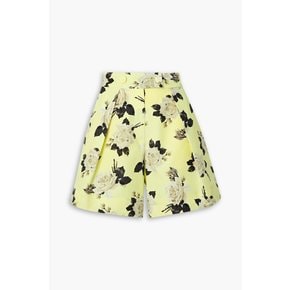 Howard floral-print cotton-faille shorts 옐로우 1647597359124709