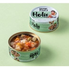 뉴트리플랜 홀릭 흰살참치&야채 85g