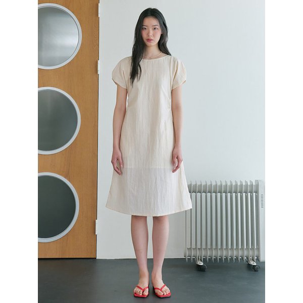 Volume Sleeve Long Dress  Ivory (KE5571M050)