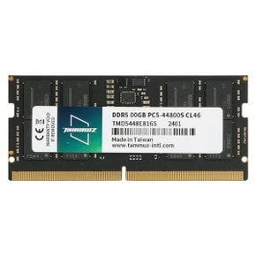 타무즈 DDR5 16GB PC5-44800 노트북용 메모리 (5600MHz)