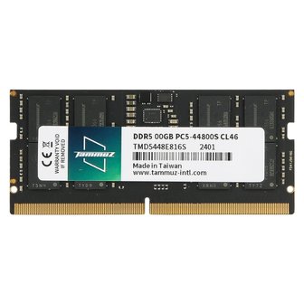 아이코다 타무즈 DDR5 16GB PC5-44800 노트북용 메모리 (5600MHz)