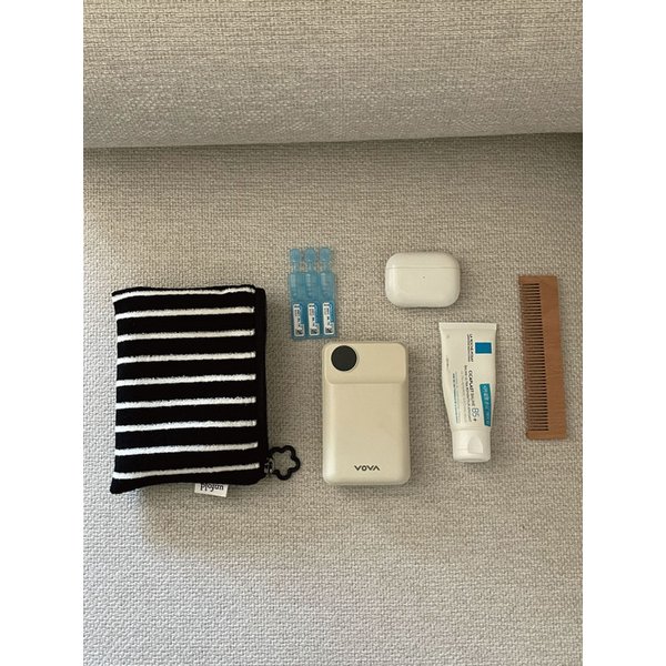 플랫 테리파우치 스몰 1P 골라담기 Flat Terry Pouch _Small (6colors)