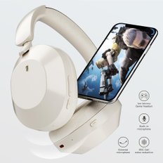 iKF-Solo Bluetooth 5.3 35ms 48dB Hi-Fi 무선 헤드폰 헤드폰 노이즈 캔슬링 헤드폰 유선 무선
