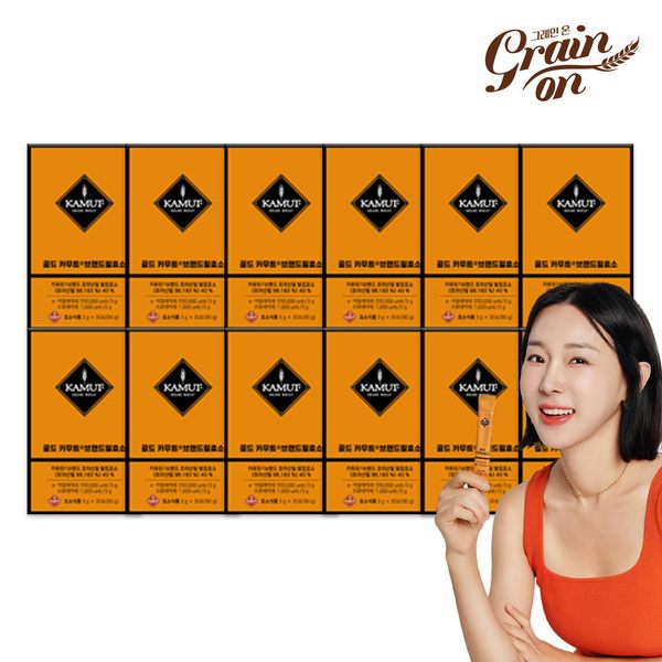 [상시/12개월] 골드 카무트 효소 30포 x 12박스