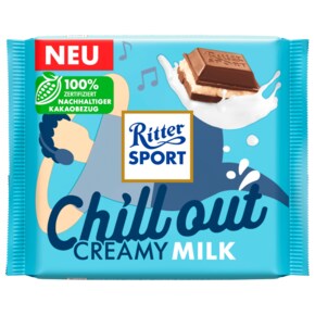 리터 Ritter 스포트 칠 아웃 크리미 밀크 초콜릿 100g