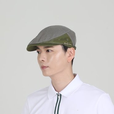 불레부 아델리오 메쉬캡 /베이지올리브_헌팅캡,골프캡