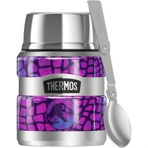 독일 써모스 보 도시락통 죽통 푸드자 Jurassic World Neon Purple Scales Thermos Stainless Ki