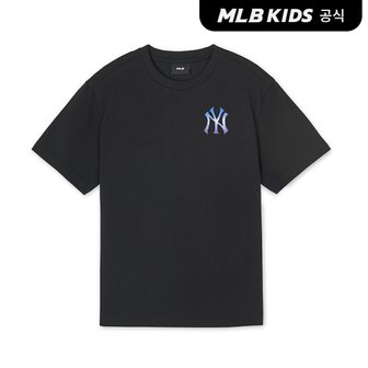 MLB키즈 (공식)24SS 클래식 모노그램 그라데이션 빅럭스 티셔츠 NY