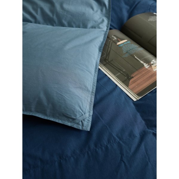 [알러지케어] 헝가리 구스  차렵이불 (여름용~한파용까지) / 네이비 - Q