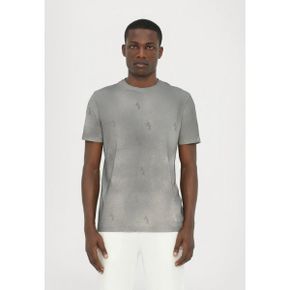 Armani Exchange 아르마니 익스체인지 프린트 티셔츠 - 다크 그레이 6774208
