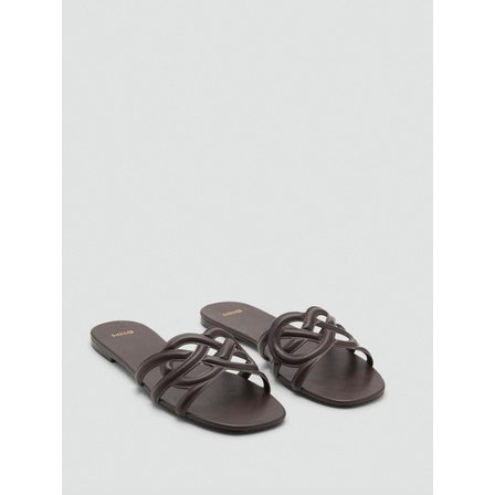 망고(MANGO) WOMAN 샌들 MARINO Dark Brown 17011147
