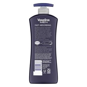 미국직구 Vaseline 바세린 맨 패스트 앱솔빙 바디 페이스 핸드 3in1 바디 로션 600ml