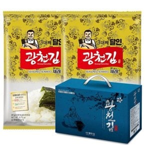 달인 30호 재래김 전장김 10봉 프리미엄 선물세트/조미김/구운김