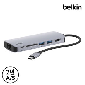 6in1 C타입 멀티허브 HDMI 2.0 4K 60Hz AVC008fq