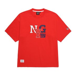 F212MTS314 뉴욕 자이언츠 숏 슬리브 티셔츠 NFL RED_P340437938