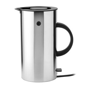 [STELTON EM77] 스텔톤 덴마크 진공 보온 보냉 병 스틸 저그 주전자 1.5L Silver