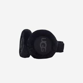 (W) 어그 자수 로고 이어머프 블랙 (W) 어그 Embroidered Logo Earmuff Black