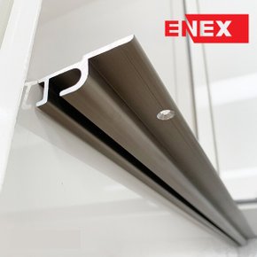 에넥스 주방 악세사리 행거레일 싱크대 선반 부착용 1200mm