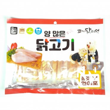  양많은 치킨 연어포300g 닭고기