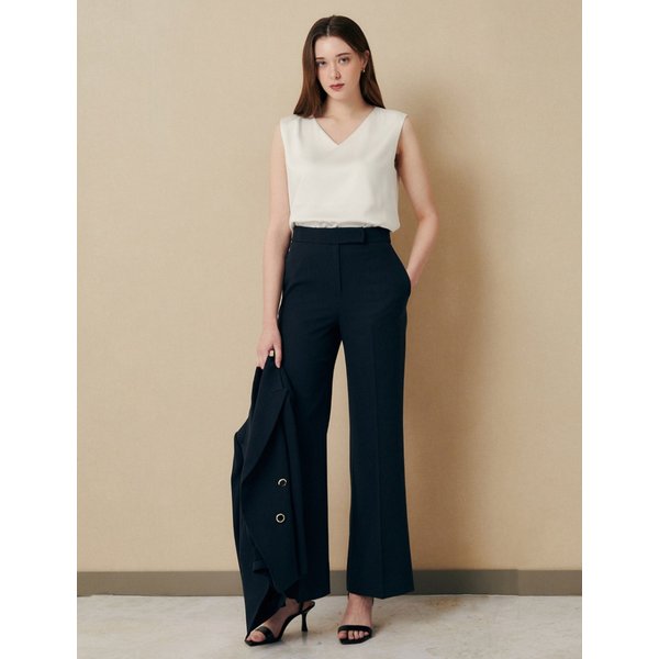 [파주점] 프론트 심 라인 와이드 팬츠 JR5A0SL021