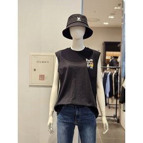 [클라이드] 여성 레터링 민소매 티셔츠 FOBTS742F