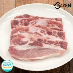 참바른한돈 프리미엄 국내산 냉장 한돈생갈비 500g / 바른재료 바른위생