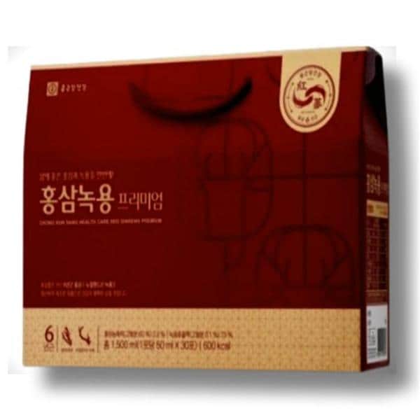 확대된 대표 종근당건강 홍삼녹용 프리미엄 선물세트 30포(1)