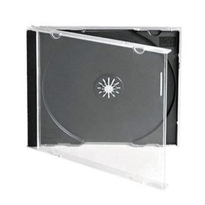 투명 블랙 소장용 만들기 제작 DVD 디브이디 백업 CD 씨디 보관 싱글 케이스 공케이스 보관함