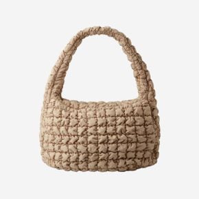 코스 퀼티드 오버사이즈 숄더백 베이지 COS Quilted Oversized Shoulder Bag Beige