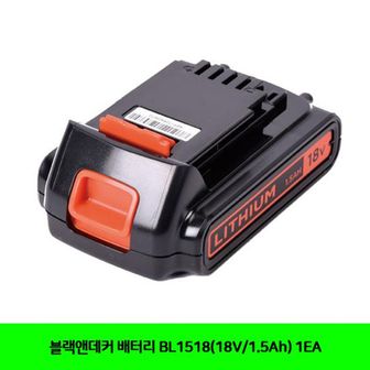 오너클랜 블랙앤데커 배터리 BL1518(18V/1.5Ah) 1EA (항공x)