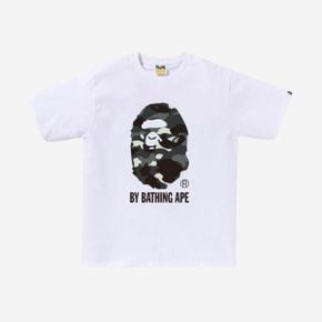 베이프 시티 카모 바이 베이싱 에이프 티셔츠 화이트 블랙 BAPE City Camo By Bathing Ape T-Shi