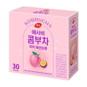 애사비 콤부차 피치 패션프룻 30T x 4개[36212064]