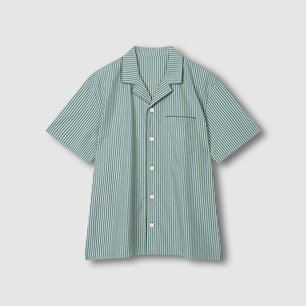 남 60수 코튼 라인 5부 파자마 세트 J216201108046