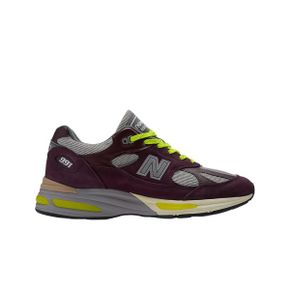 뉴발란스 x 파타 991v2 메이드 인 UK 피클드 비트 세이프티 옐로우 New Balance x Patta 991v2 M