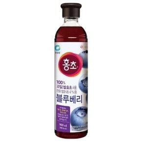 홍초 블루베리 디저트 식초 음료 900ml