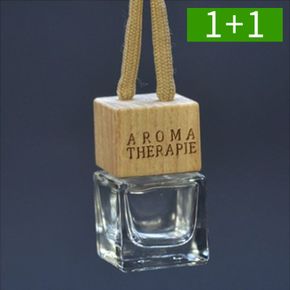 [etv] 1+1 차량용 디퓨저공병 5ml 우드뚜껑 자동차 디퓨저용기[36070524]