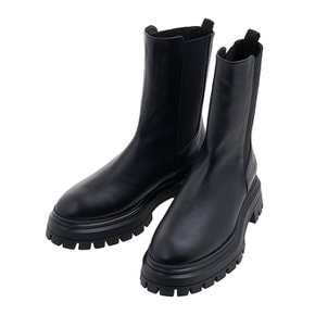 BEDFORD BOOTIE BLACK 여성 베드포드 슬릭 레이스 업 부티