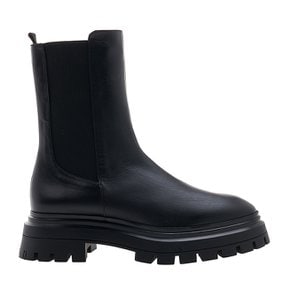 BEDFORD BOOTIE BLACK 여성 베드포드 슬릭 레이스 업 부티