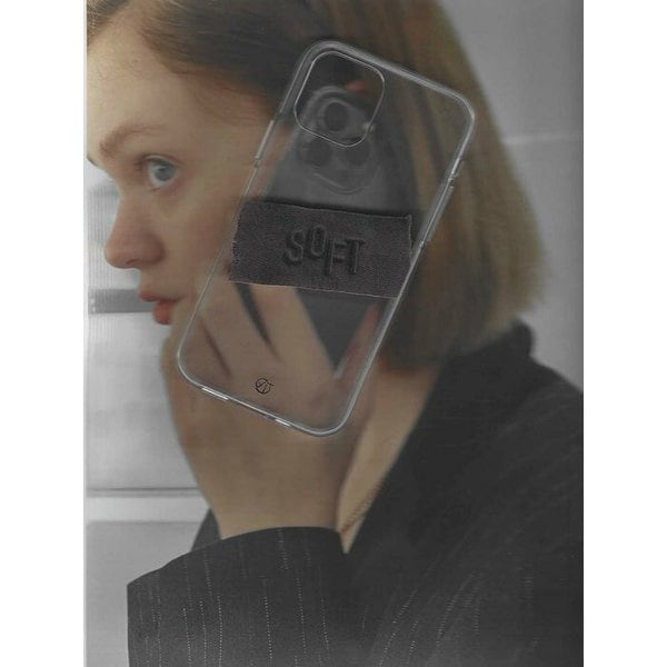 [리퍼브]SOFT TAPE JELLY PHONE CASE_BLACK