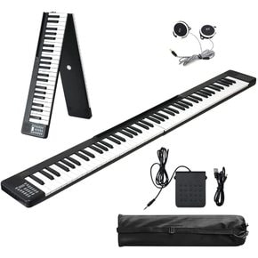 피아노 키보드 Piano Keyboard 88건반 운반 포터블 경량 2.8kg 충