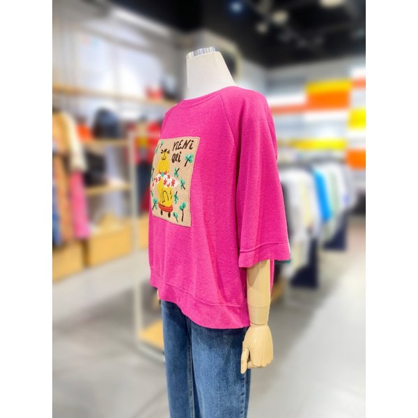 [여주점] 원포인트 패치 나그랑 니트 (BAKPA1541)