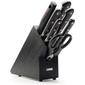 독일 우스토프 클래식 주방칼 WUSTHOF Classic Knife Block with 7 Items 1539131