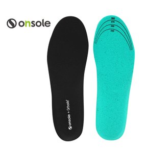 온솔 인솔 오솔라이트 쿠션 메모리폼 기능성 신발 깔창 블랙 (ESOSD01BK)