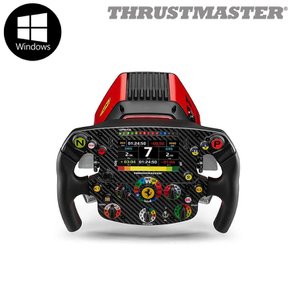 트러스트마스터T818 Ferrari SF1000 레이싱휠(3패달증정)(PC용)SSG