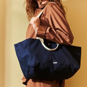 [이노메싸] Weekend Bag No.2 Small 위켄드 백 No.2 스몰 미드나잇 블루 (AE374-A601-AF33)