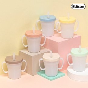 베이비 흘림방지 빨대컵 200ml 유아빨대컵 어린이집 물통 ...