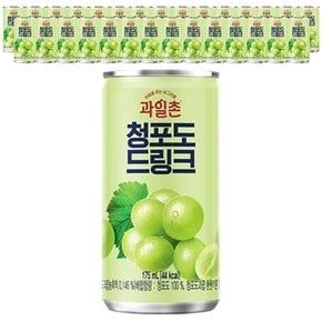 해태 과일촌 청포도 드링크 175ml x 30캔